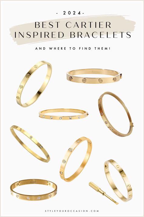 cartier love bracelet small dupe|cartier love bracelet lookalikes.